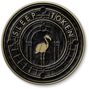 Sleep Token - Even In Arcadia Crest Pin Badge in the group MERCHANDISE / Merch / Hårdrock at Bengans Skivbutik AB (5653120)