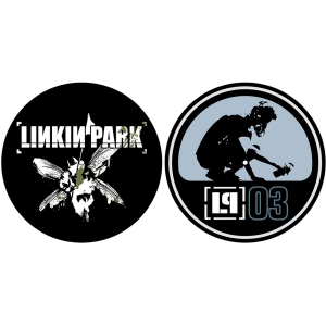 Linkin Park - Hybrid Theory / Meteora Slipmat Pair in the group MERCHANDISE / Merch / Hårdrock at Bengans Skivbutik AB (5653123)