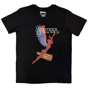 Santana - Abraxas Angel Uni Bl T-Shirt in the group MERCHANDISE / T-shirt / Pop-Rock at Bengans Skivbutik AB (5653217r)