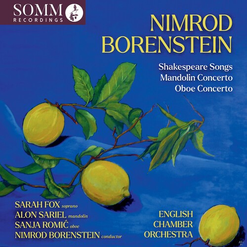 Nimrod Borenstein - Shakespeare Songs Mandolin Concert in the group CD / Klassiskt at Bengans Skivbutik AB (5653889)
