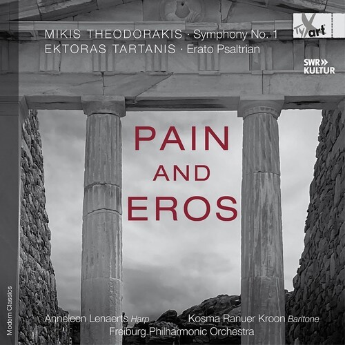 Mikis Theodorakis - Pain And Eros – Symphony No. 1 in the group CD / Klassiskt at Bengans Skivbutik AB (5653928)