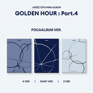 Ateez - Golden Hour : Part 4 (Pocaalbum Ver.) (Random Ver.) in the group MERCHANDISE / Merch+Code / Kommande / K-Pop at Bengans Skivbutik AB (5653968)