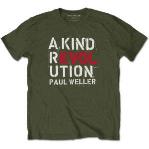 Paul Weller - A Kind Revolution Uni Green T-Shirt (L) in the group MERCHANDISE / T-shirt / Nyheter / Pop-Rock at Bengans Skivbutik AB (5654252)