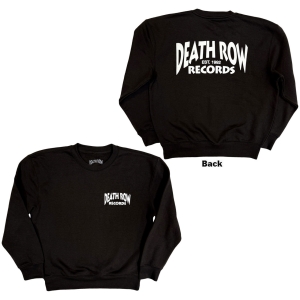 Death Row - Logo Uni Bl Sweatshirt in the group MERCHANDISE / Sweatshirt /  /  at Bengans Skivbutik AB (5654703)