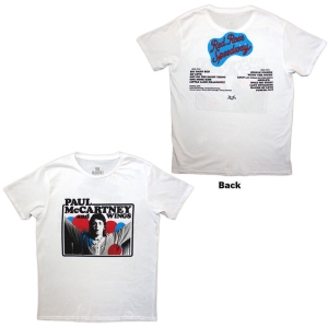 Paul Mccartney - Photo Rose Uni Wht T-Shirt in the group MERCHANDISE / T-shirt / Nyheter / Pop-Rock at Bengans Skivbutik AB (5654725)