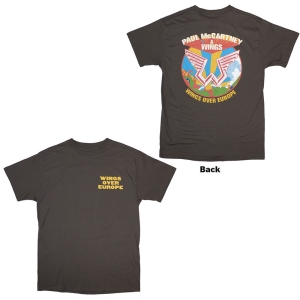 Paul Mccartney - Wings Over Europe Uni Char T-Shirt in the group MERCHANDISE / T-shirt / Nyheter / Pop-Rock at Bengans Skivbutik AB (5654730)