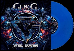 Gus G. - Steel Burner (Blue Vinyl Lp) in the group VINYL / Upcoming releases / Hårdrock at Bengans Skivbutik AB (5655594)
