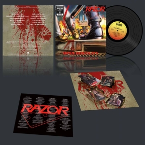 Razor - Open Hostility (Black Vinyl Lp) in the group VINYL / Upcoming releases / Hårdrock at Bengans Skivbutik AB (5655647)