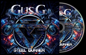 Gus G. - Steel Burner in the group CD / Upcoming releases / Hårdrock at Bengans Skivbutik AB (5655693)