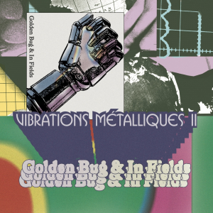 Golden Bug & In Fields - Vibrations Métallique II (Black Vinyl LP) in the group Minishops / Höga Nord Rekords at Bengans Skivbutik AB (5655704)