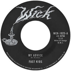 Fast Kids - My Advice B/W Out Of State Plates in the group VINYL / New releases / Pop-Rock at Bengans Skivbutik AB (5656015)