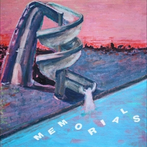 Memorials - Memorial Waterslides (Blue Vinyl) in the group VINYL / Upcoming releases / Pop-Rock at Bengans Skivbutik AB (5656548)