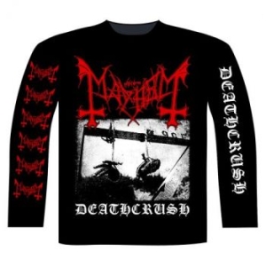 Mayhem - L/S Deathcrush (Xxl) in the group MERCHANDISE / T-shirt / Kommande / Hårdrock at Bengans Skivbutik AB (5656583)