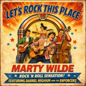 Marty Wilde - Let's Rock This Place - Cd Edition in the group CD / Upcoming releases / Pop-Rock at Bengans Skivbutik AB (5656814)