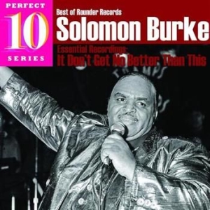 Burke Solomon - It Don't Get Any Better Than This in the group CD / CD RnB-Hiphop-Soul at Bengans Skivbutik AB (565693)