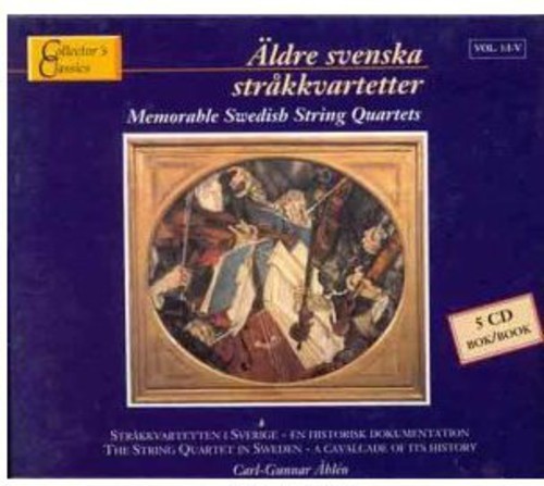 Diverse Stråkkvartetter - Äldre Svenska Stråkkvartetter Box in the group CD / Bestsellers at Bengans Skivbutik AB (5657352)