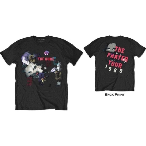 The Cure - The Prayer Tour 1989 Uni Bl T-Shirt in the group MERCHANDISE / T-shirt / Nyheter / Pop-Rock at Bengans Skivbutik AB (5657654r)