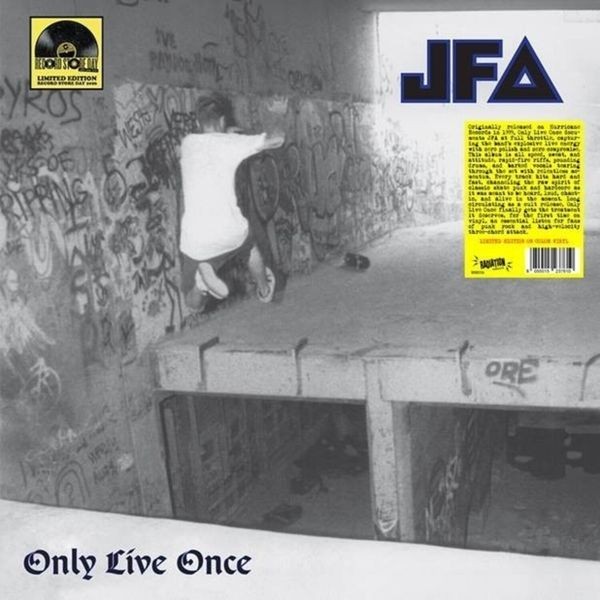Jfa - Only Live Once (White Vinyl Lp) in the group VINYL / Punk at Bengans Skivbutik AB (5657670)