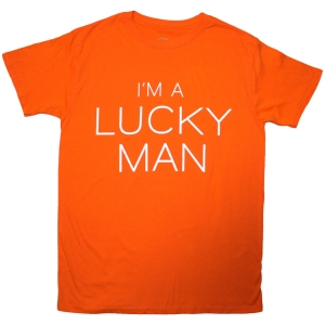 Richard Ashcroft - Lucky Man Uni Orange T-Shirt in the group MERCHANDISE / T-shirt / Nyheter / Pop-Rock at Bengans Skivbutik AB (5657719r)