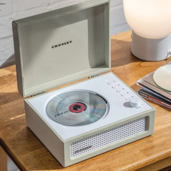 Cd-Player - Crosley Voyager CD Player (Dune) in the group ACCESSORIES / Audio at Bengans Skivbutik AB (5657818)
