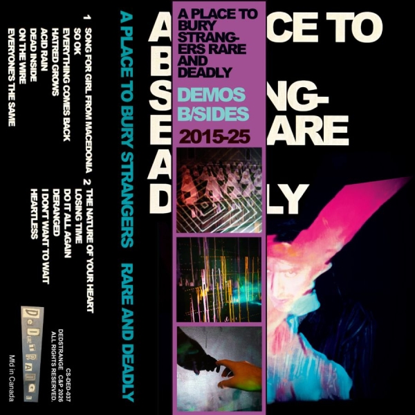 A Place To Bury Strangers - Rare And Deadly in the group CD / Pop-Rock at Bengans Skivbutik AB (5657893)