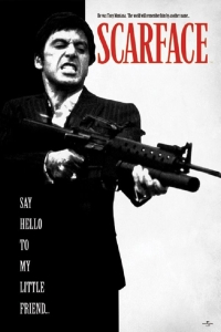 Movie Poster - Scarface - Say Hello To My Little Friend (91,5 X 61 Cm) in the group MERCHANDISE / Poster / TV series at Bengans Skivbutik AB (5658050)