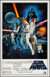 Movie Poster - Star Wars Episode 4 New Hope Style  (91,5 X 61 Cm) in the group MERCHANDISE / Poster / TV series at Bengans Skivbutik AB (5658056)