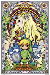 Game Poster - Zelda - Stained Glass (91,5 X 61 Cm) in the group MERCH at Bengans Skivbutik AB (5658074)