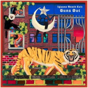 Iguana Death Cult - Guns Out (Limited Edition Blue Viny in the group VINYL / Upcoming releases / Pop-Rock at Bengans Skivbutik AB (5658260)