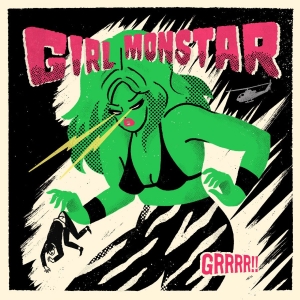 Girl Monstar - Grrrr!! in the group CD / Upcoming releases at Bengans Skivbutik AB (5658321)