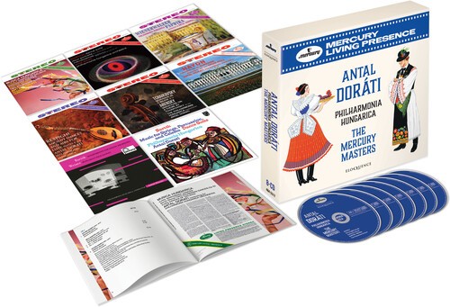 Antal Dorati Philharmonia Hurgaric - The Mercury Masters in the group CD / Bestsellers at Bengans Skivbutik AB (5658389)