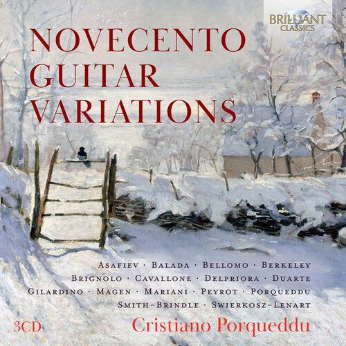 Cristiano Porqueddu - Novecento Guitar Variations in the group OUR PICKS / Friday Releases / 2026-04-17 at Bengans Skivbutik AB (5658456)