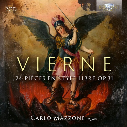Louis Vierne - 24 Pieces En Style Libre, Op. 31 in the group CD / Klassiskt at Bengans Skivbutik AB (5658488)