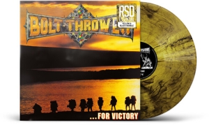 Bolt Thrower - ...For Victory (Yellow & Black Marble Vinyl) (Rsd Essential) in the group VINYL / Upcoming releases / Hårdrock at Bengans Skivbutik AB (5658558)