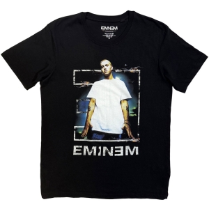 Eminem - Eminem Pose Uni Bl T-Shirt in the group MERCHANDISE / T-shirt / Kommande / at Bengans Skivbutik AB (5658963r)