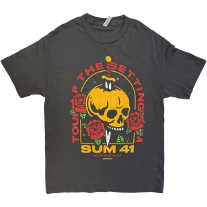 Sum 41 - Tour 24 Pt.2 Skull & Roses Uni Bl T-Shirt in the group MERCHANDISE / T-shirt / Kommande /  at Bengans Skivbutik AB (5658978r)