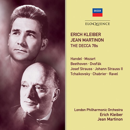 Erich Kleiber & Jean Martinon - The Decca 78S in the group CD / Klassiskt at Bengans Skivbutik AB (5659013)