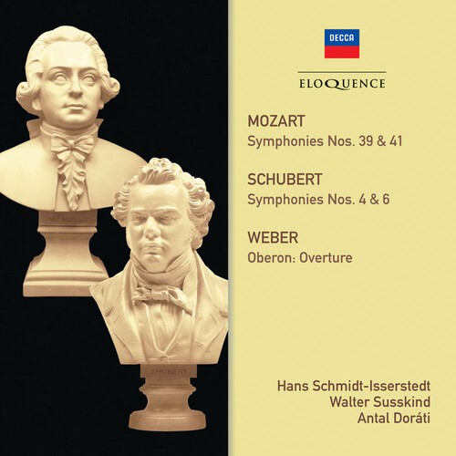 Mozart & Schubert - Symphonies in the group CD / Klassiskt at Bengans Skivbutik AB (5659021)