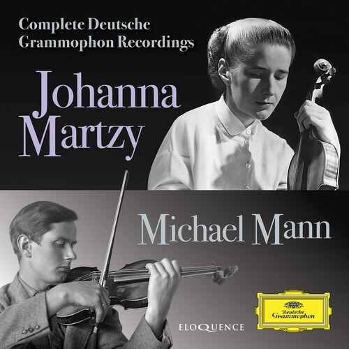 Johanna Martzy Michael Mann - Complete Dg Recordings in the group CD / Klassiskt at Bengans Skivbutik AB (5659026)