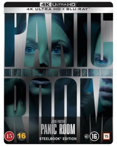 Movie - Panic Room Steelbook (Uhd) in the group Movies / Film UHD-4K / Thriller at Bengans Skivbutik AB (5660178)