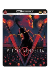 Movie - V For Vendetta Steelbook (4K+Bd) in the group Movies / Film UHD-4K / Action at Bengans Skivbutik AB (5660309)