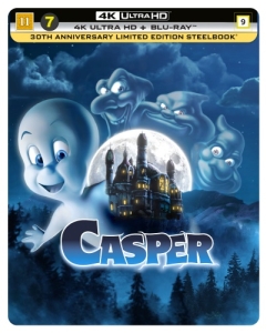 Movie - Casper (1995) - Steelbook 4K+Bd in the group Movies / Film UHD-4K / Family at Bengans Skivbutik AB (5660356)