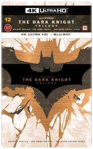 Movie - Dark Knight Trilogy Library Steelbook (4 in the group Movies / Film UHD-4K / Action at Bengans Skivbutik AB (5660364)