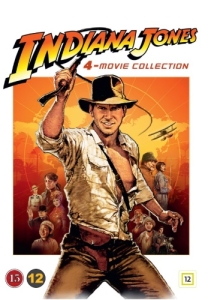 Movie - Indiana Jones: 4 Movie Collection (Dvd) in the group Movies / Film DVD / Action at Bengans Skivbutik AB (5660866)