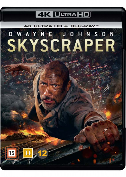 Movie - Skyscraper (4K UHD + Blu-ray) in the group Movies / Film UHD-4K / Action at Bengans Skivbutik AB (5661232)