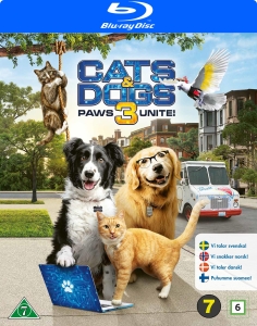 Movie - Cats & Dogs 3: Paws Unite! in the group Movies / Film Blu-ray / Family at Bengans Skivbutik AB (5661480)