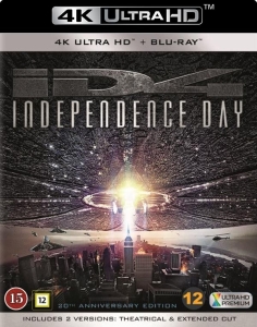 Movie - Independence Day 20Th Anniv. Uhd in the group Movies / Film UHD-4K / Science Fiction at Bengans Skivbutik AB (5661723)