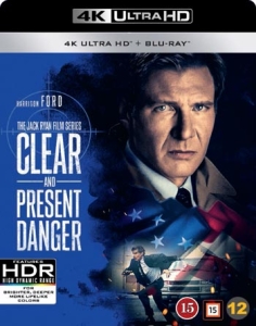 Movie - Clear And Present Danger Uhd in the group Movies / Film UHD-4K / Action at Bengans Skivbutik AB (5661814)