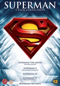 Movie - Superman Collection 1978-2006 5 Films Dv in the group Movies / Film DVD / Action at Bengans Skivbutik AB (5661831)