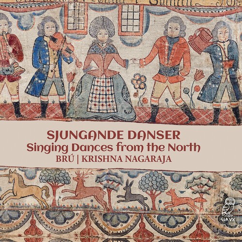Brú Krishna Nagaraja - Sjungande Danser - Singing Dances F in the group CD / Klassiskt at Bengans Skivbutik AB (5662585)